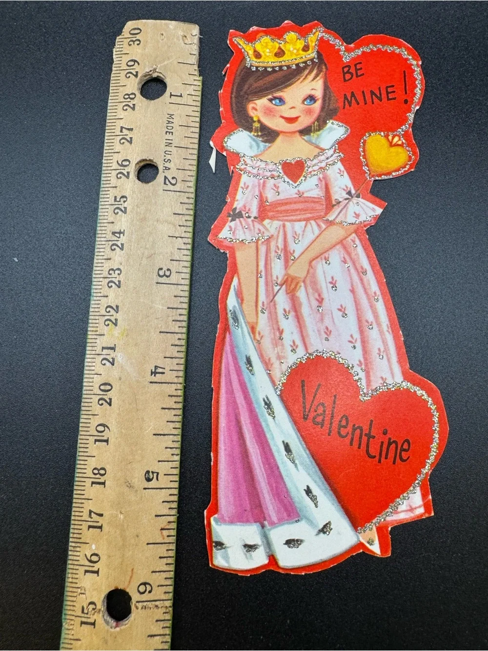 Lot Of 4 Vintage Valentines Day Cards Hallmark Various Makers Ephemera